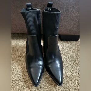 Wild Pair Black Ankle Booties